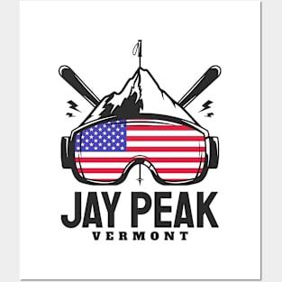 Jay Peak Vermont USA Ski Resort Skiing Souvenir Posters and Art